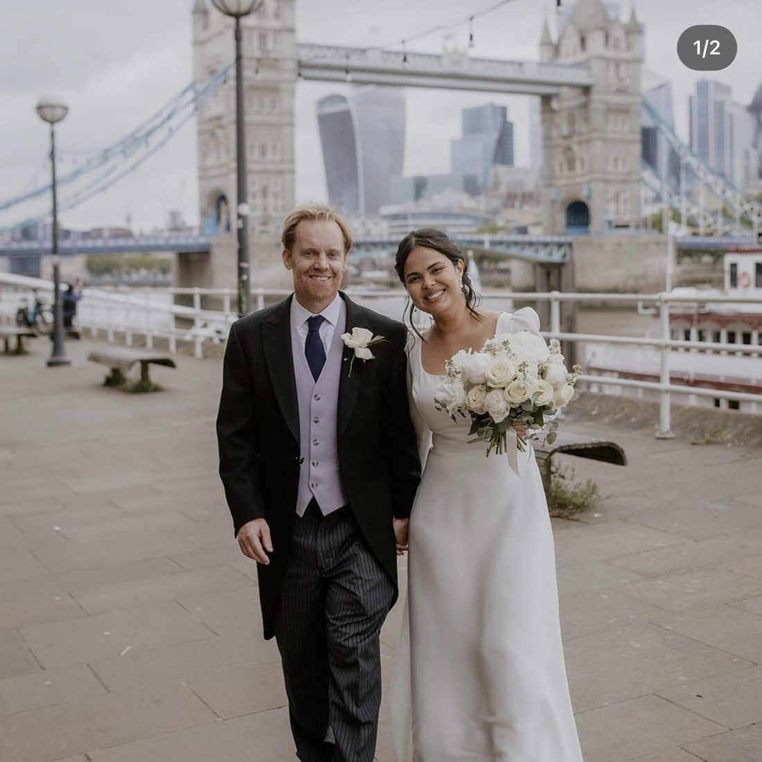 Tower Bridge London bride